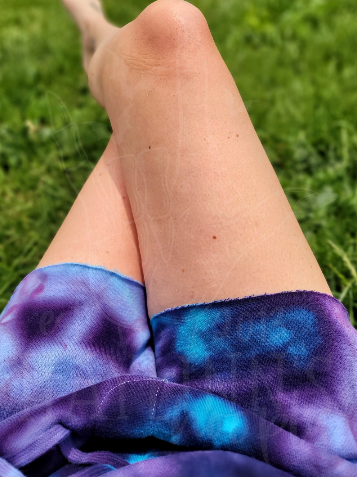BLANK Ice-Dyed Shorts Set