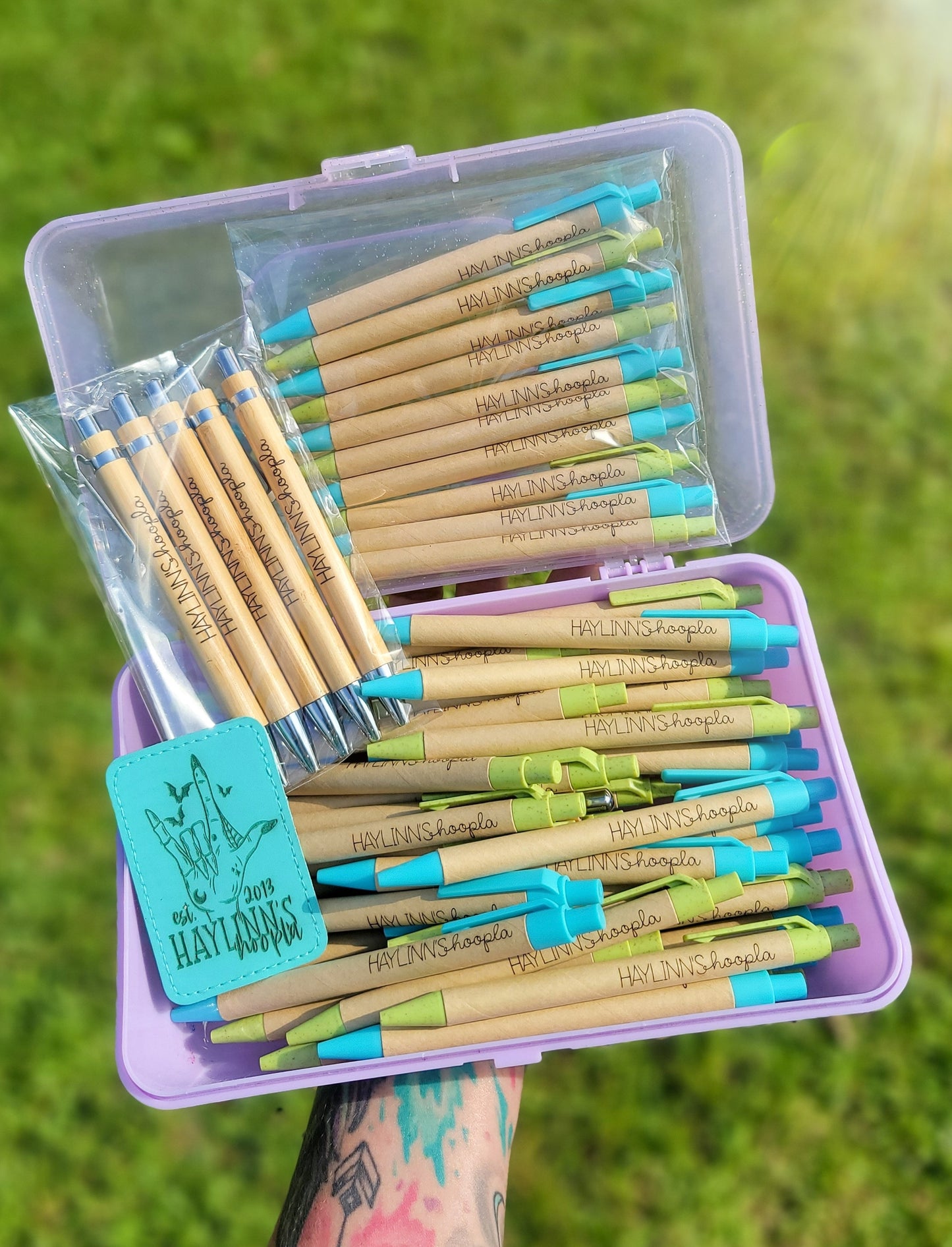 Personalized Eco-Friendly LASER ENGRAVED Pens