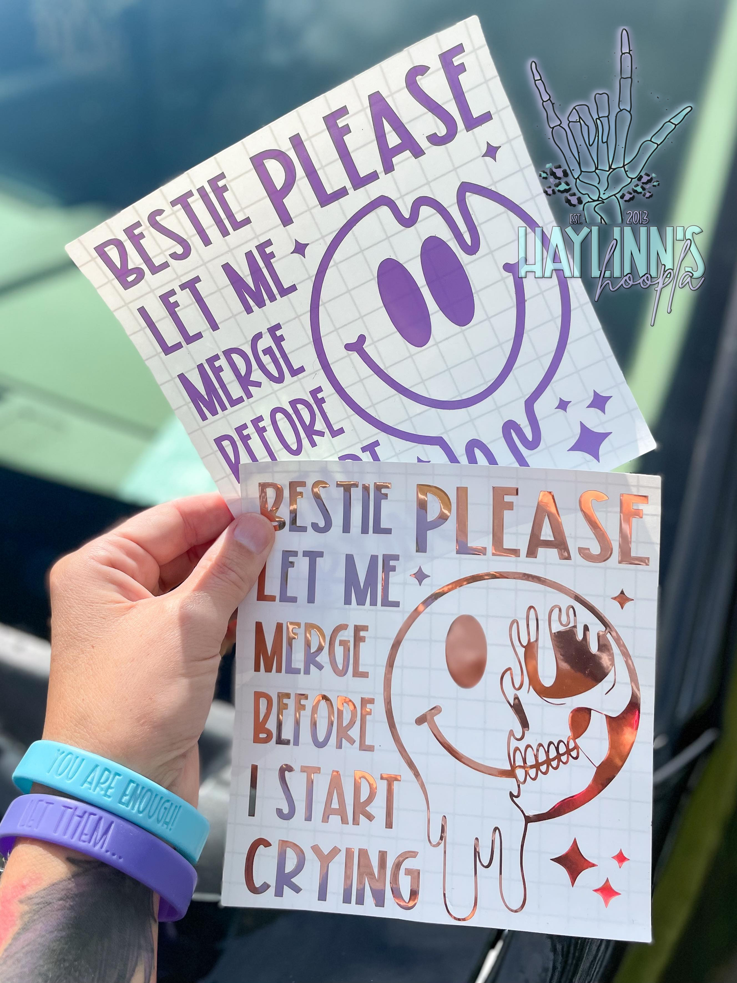 Bestie Please Let Me Merge Decal