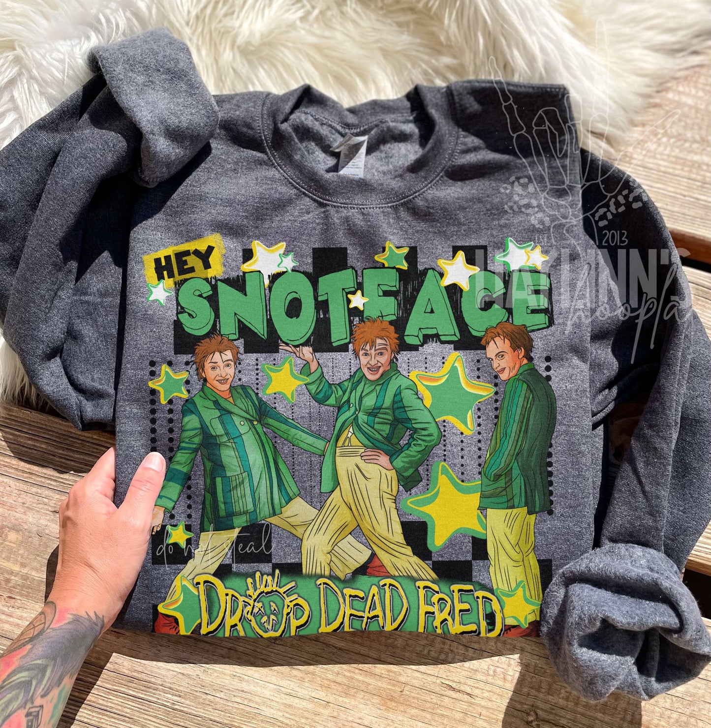 Hey Snotface {drop dead} FACEBOOK EXCLUSIVE Tee