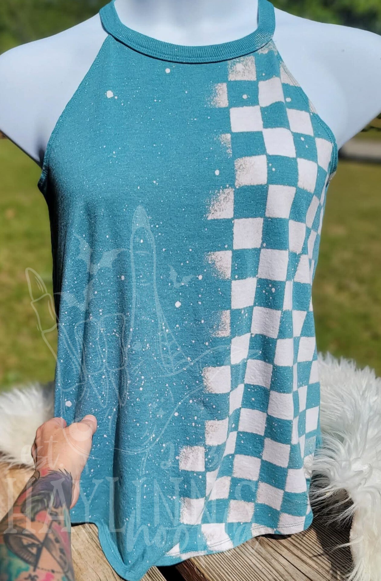 Acid Washed BLANK Rocker Tanks