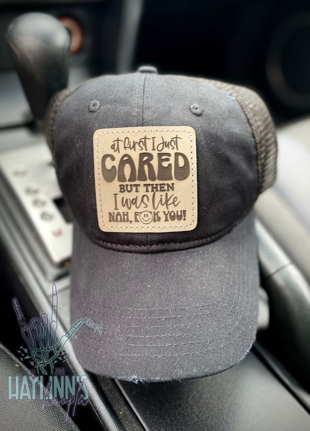Personalized Distressed Hats