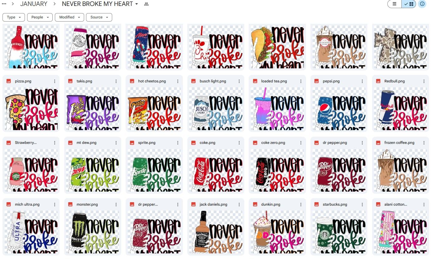 Never Broke My Heart: INSTANT DOWNLOAD