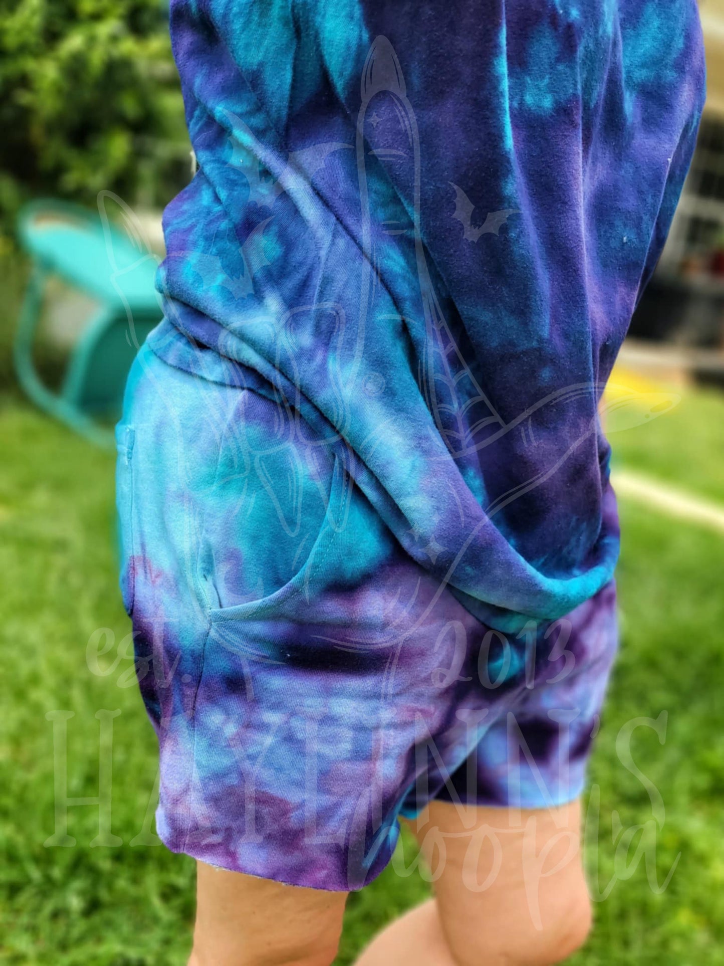 BLANK Ice-Dyed Shorts Set