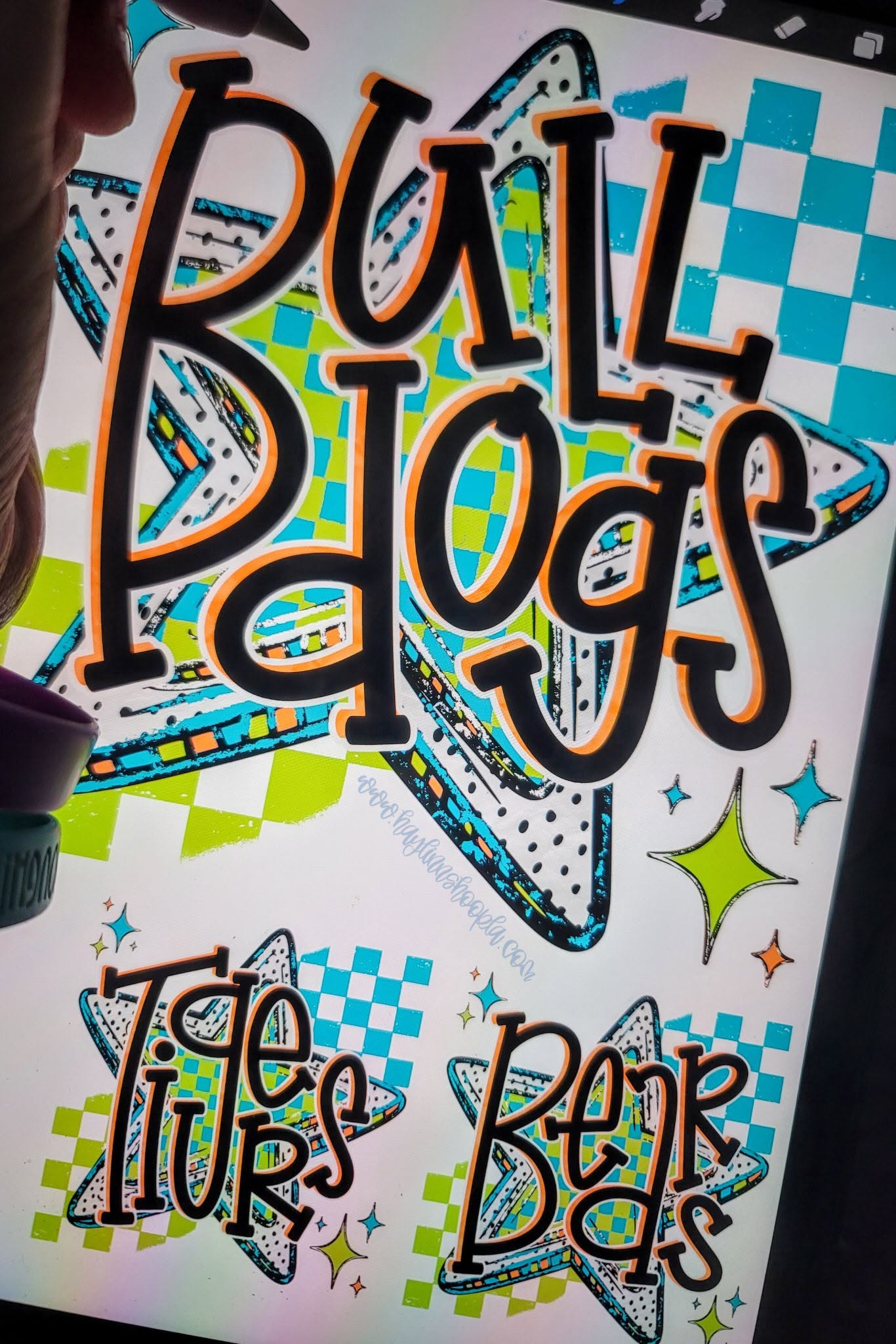 Spirit and Sparkles 💙💚: CUSTOM DIGITAL DESIGN
