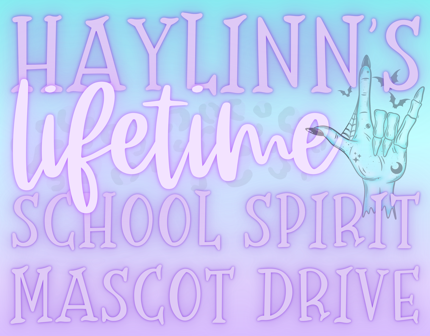 Haylinn's LIFETIME School Spirit {MASCOT} Drive