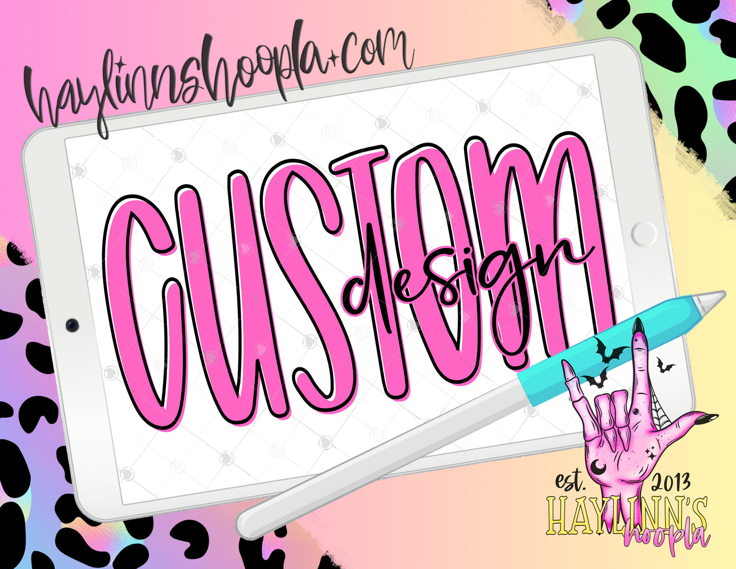 The Lettered Look: CUSTOM DIGITAL DESIGN