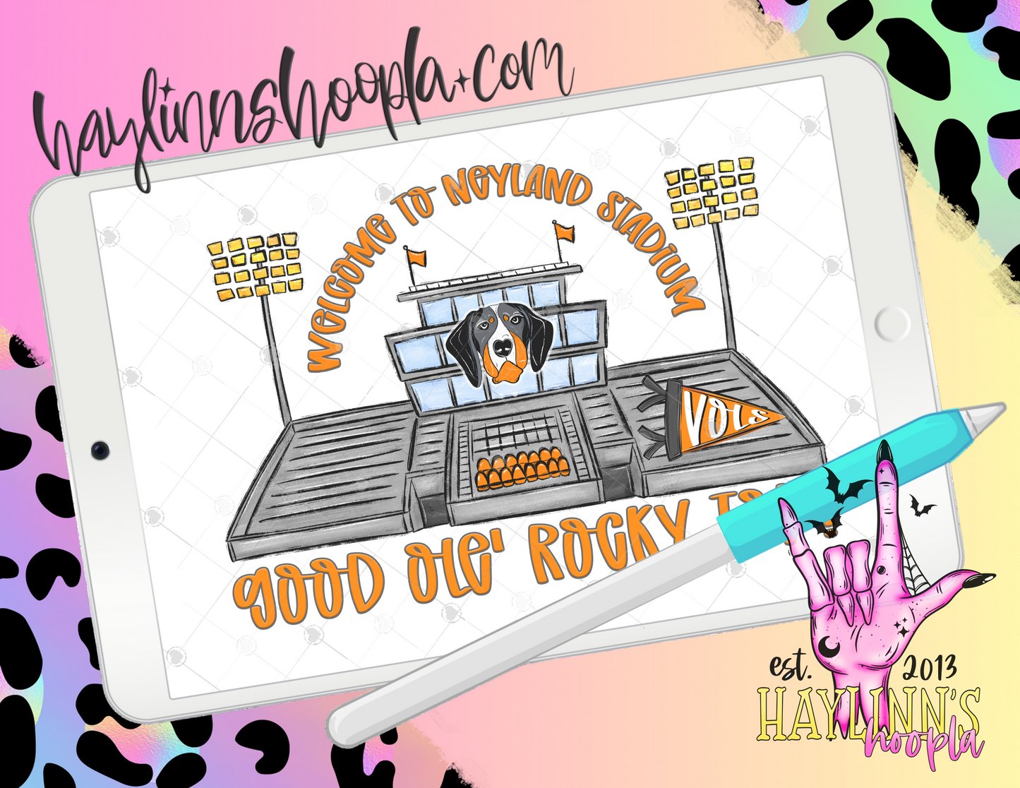 Welcome to Neyland Stadium INSTANT DOWNLOAD