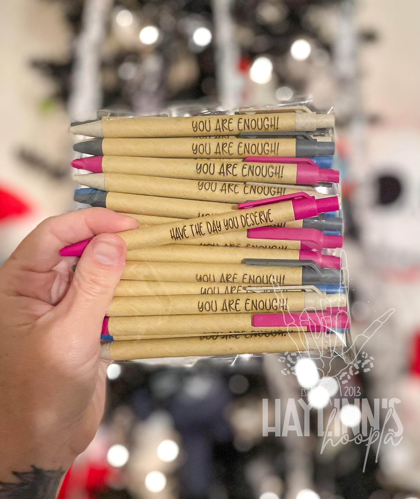 Personalized Eco-Friendly LASER ENGRAVED Pens