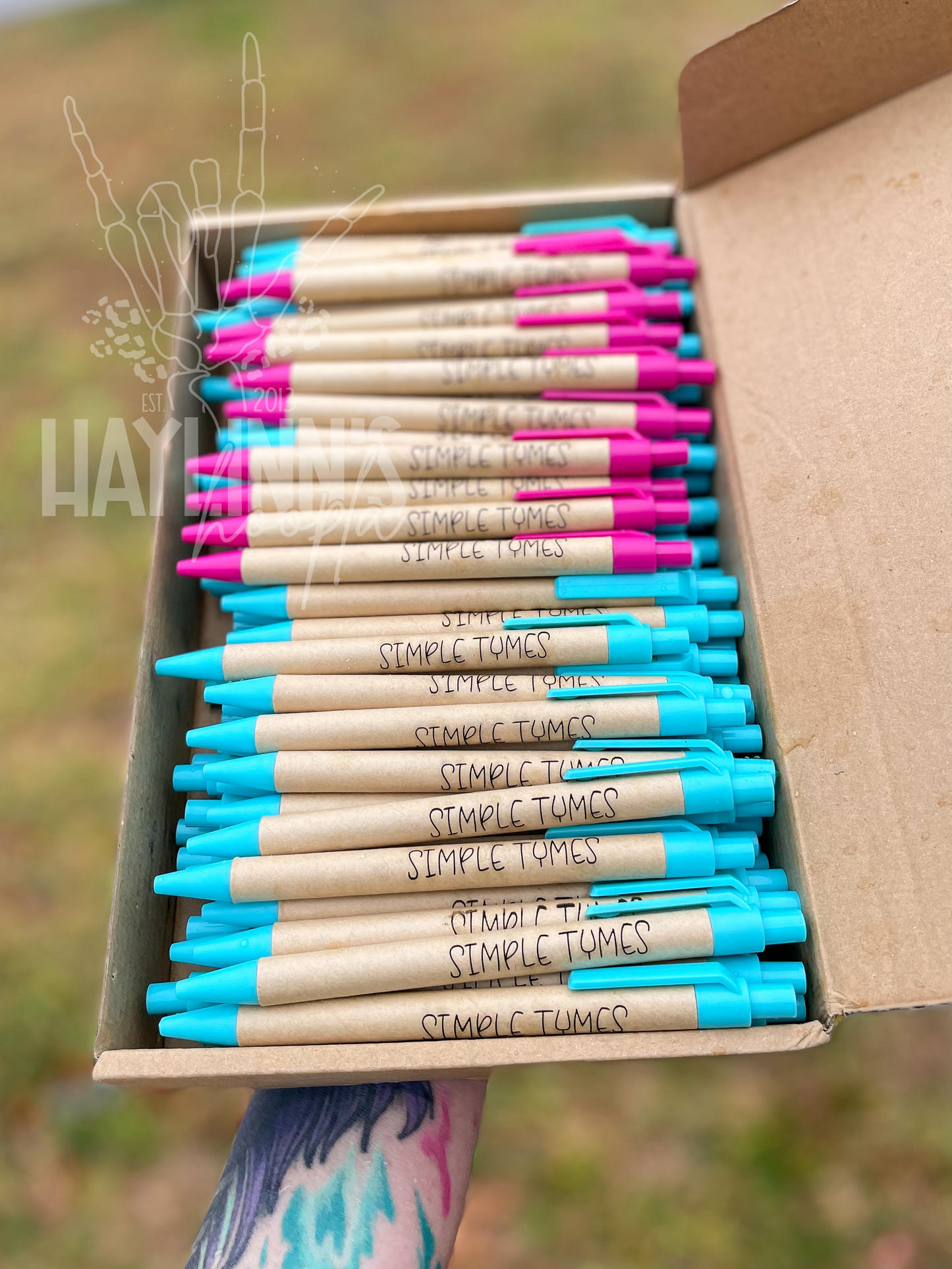 Personalized Eco-Friendly LASER ENGRAVED Pens
