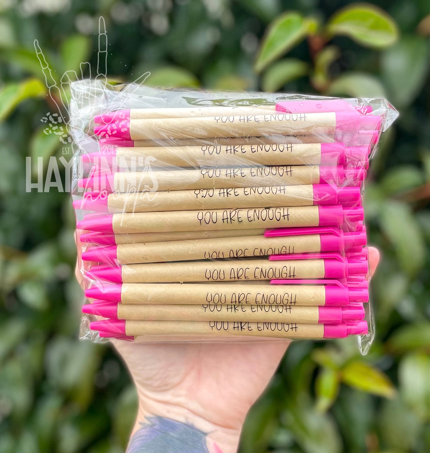 Personalized Eco-Friendly LASER ENGRAVED Pens