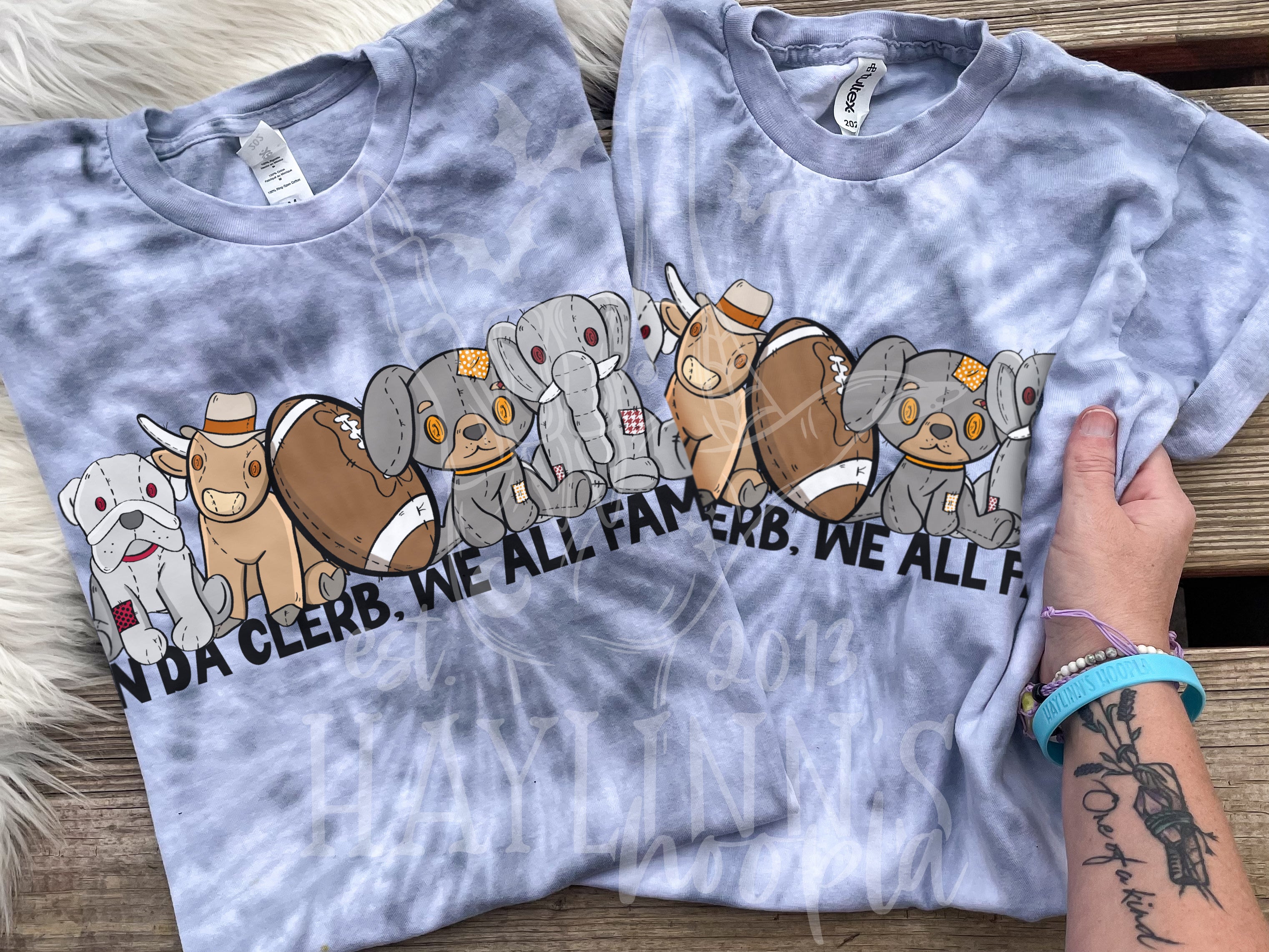 In Da Clerb, We All Fam {SEC EDITION} Tee – Haylinn's Handcrafted Hoopla