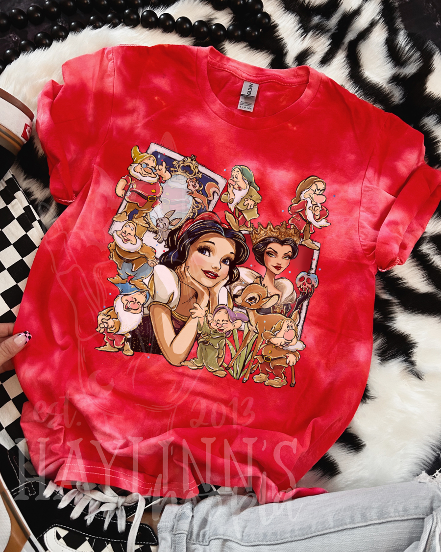 Snow White and the Seven Dwarfs Polaroid Tee