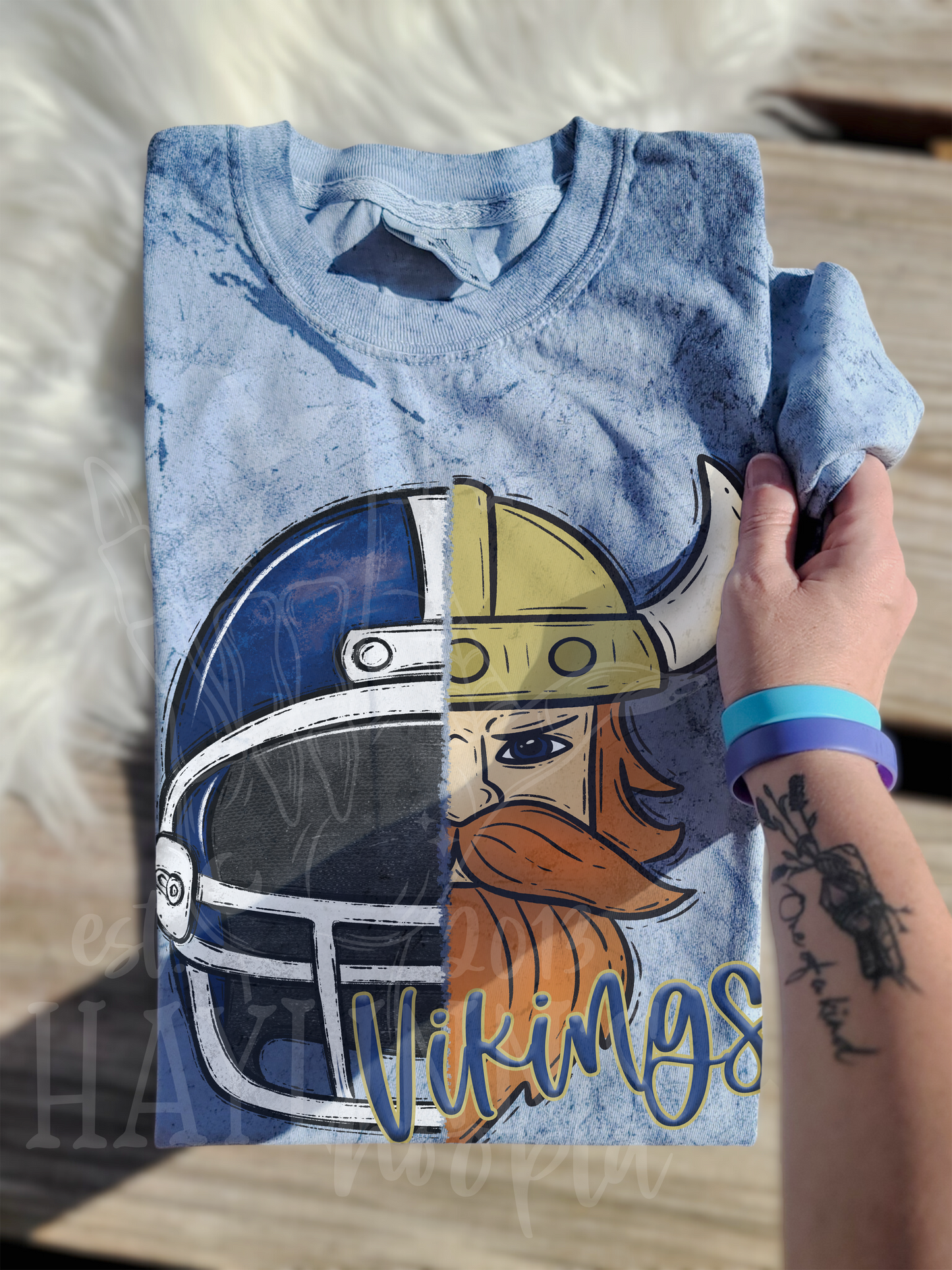Football Helmet/Mascot Tee