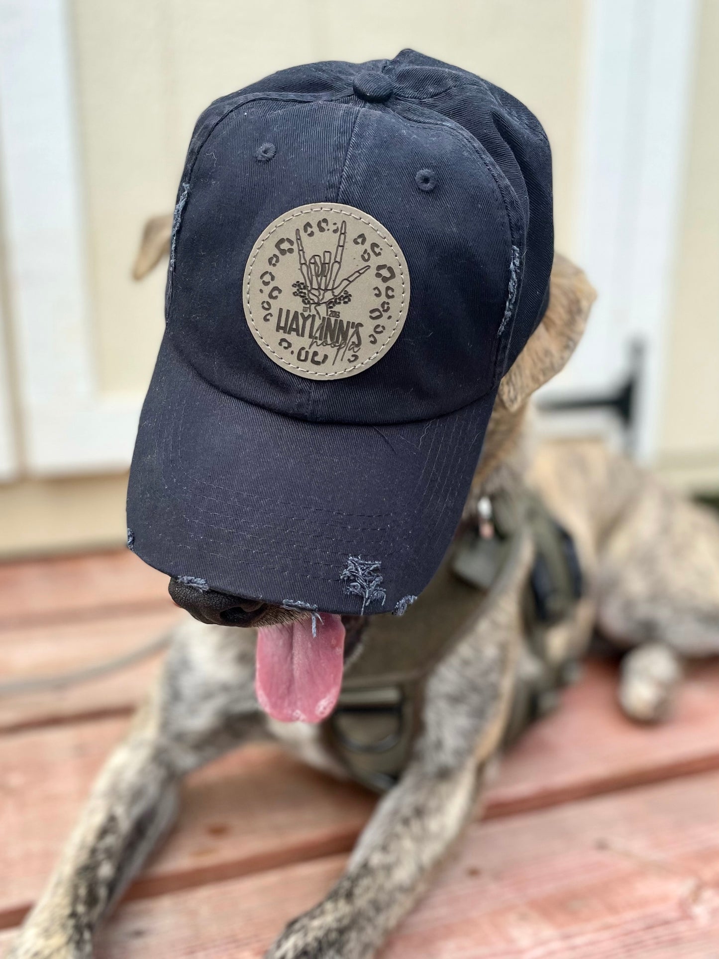 Personalize Your Own Distressed Hat