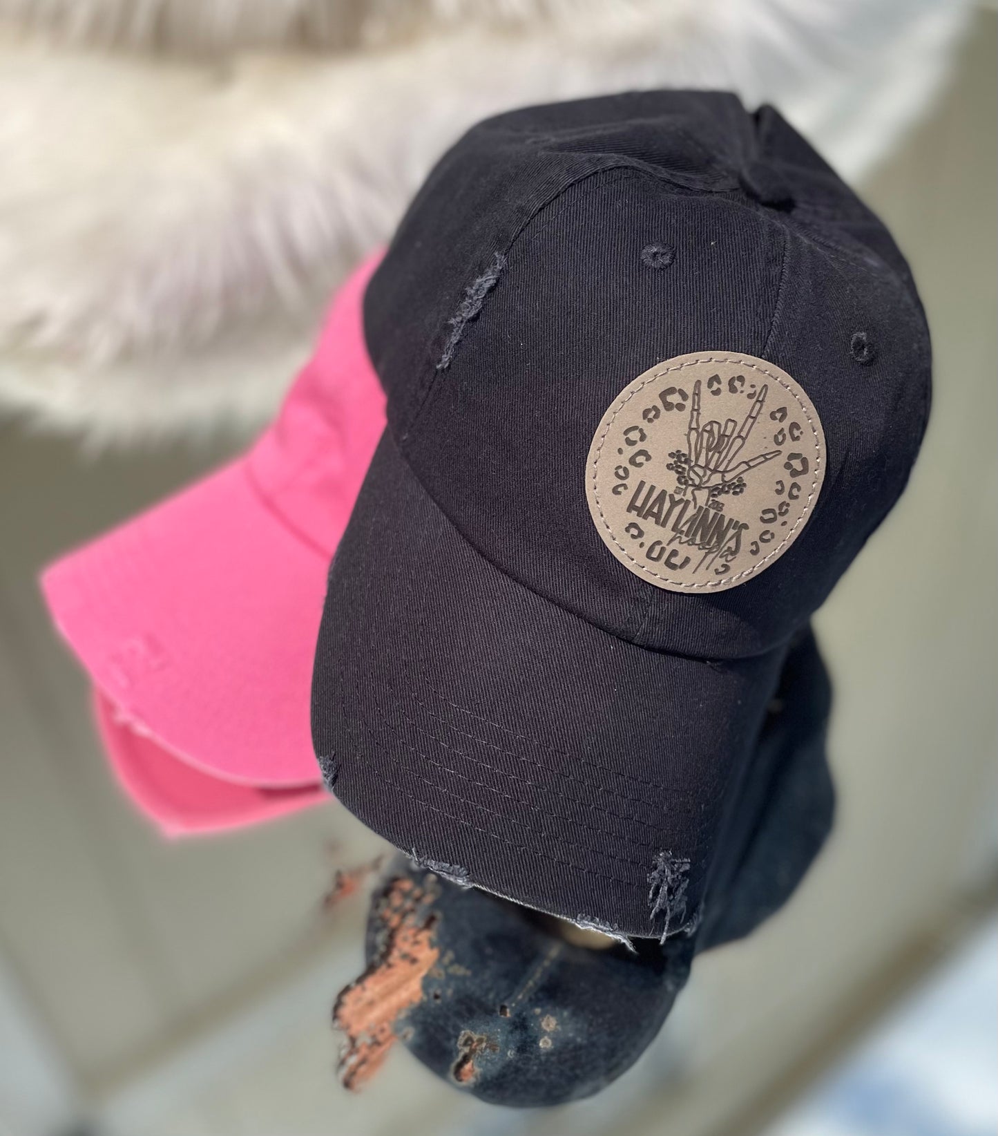 Personalize Your Own Distressed Hat