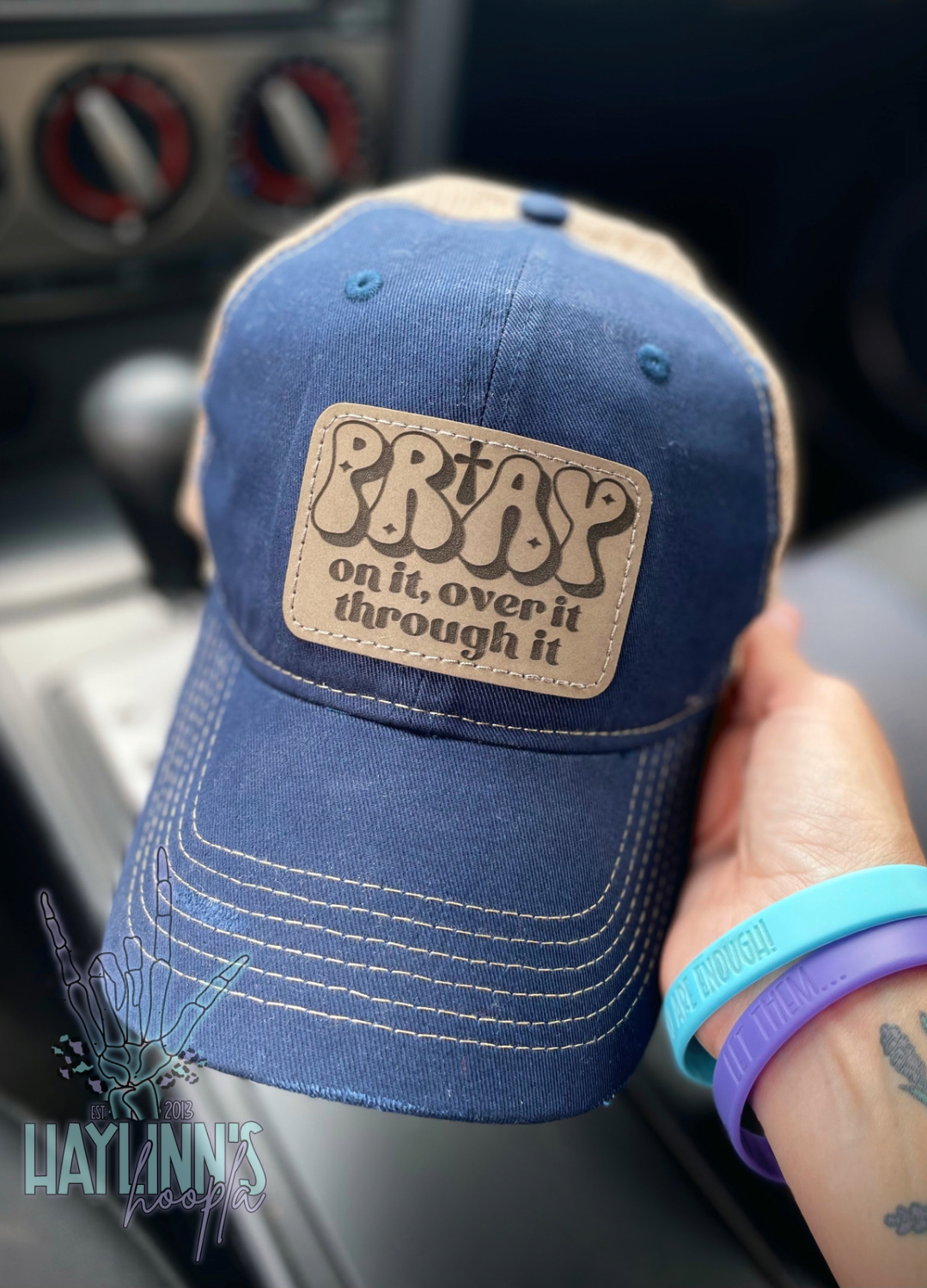 Personalized Distressed Hats