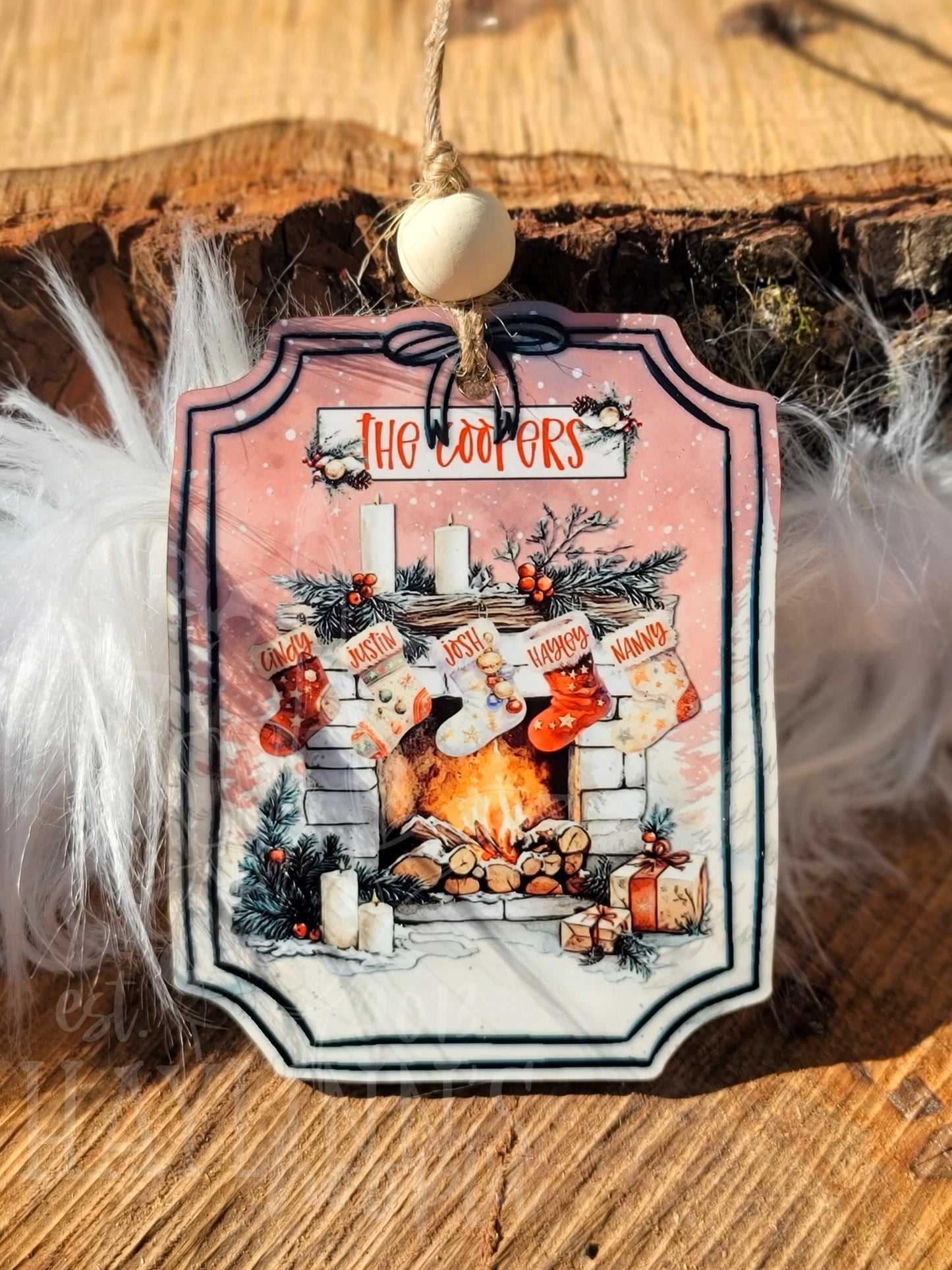 Christmas Stocking Personalized Ornament