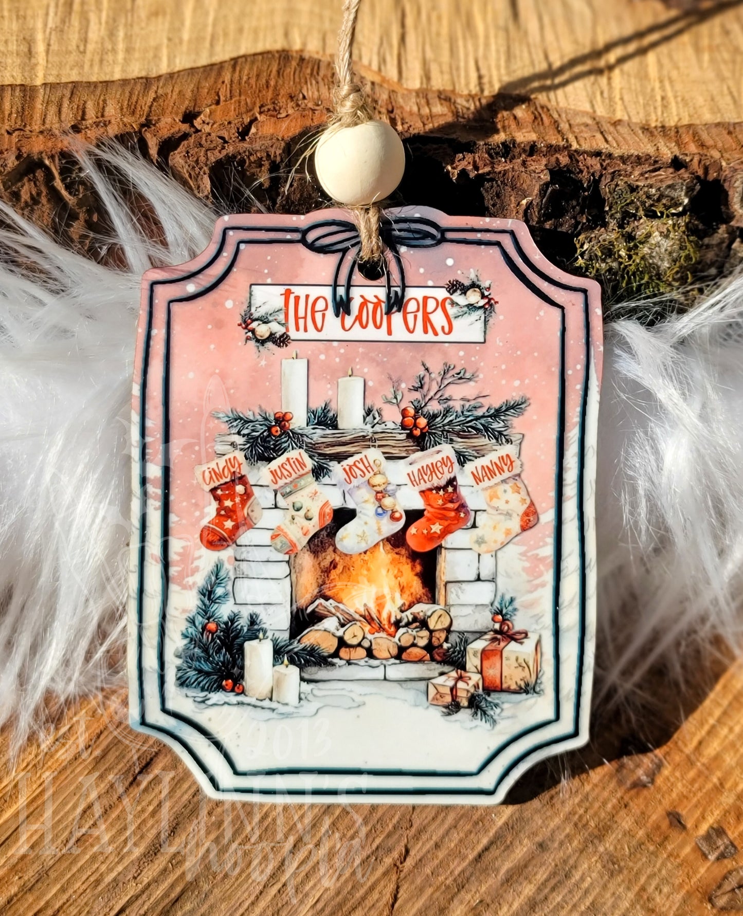 Christmas Stocking Personalized Ornament