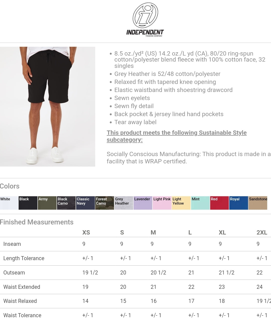BLANK Ice-Dyed Shorts Set
