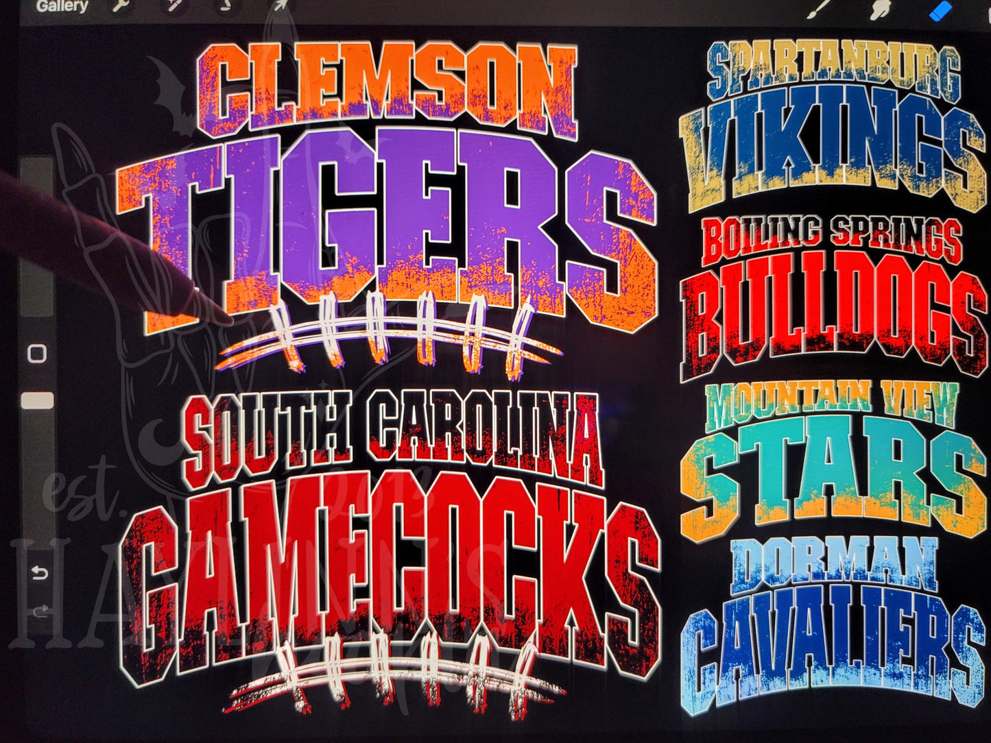 4th and Goal: CUSTOM DIGITAL DESIGN