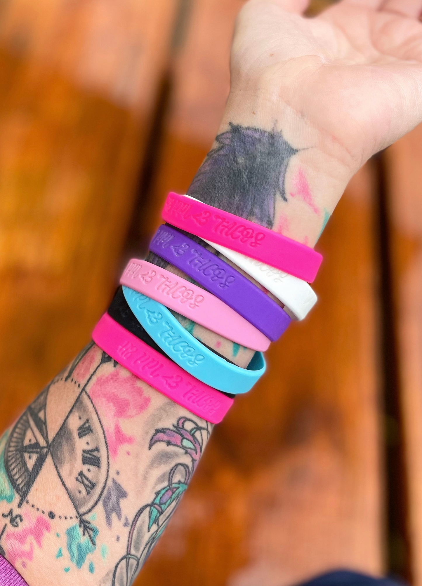 Personalize Your Own Silicone Bracelet