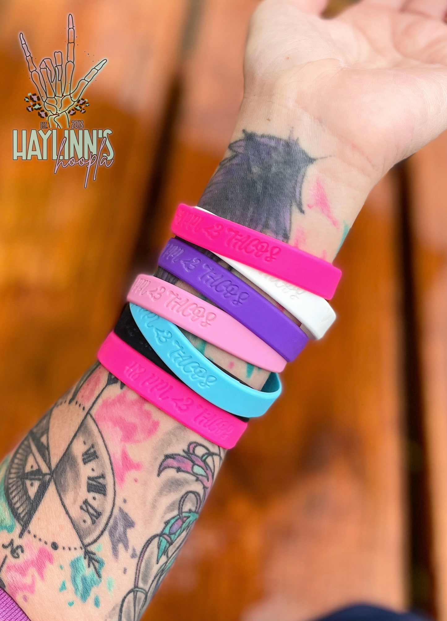 Personalize Your Own Silicone Bracelet