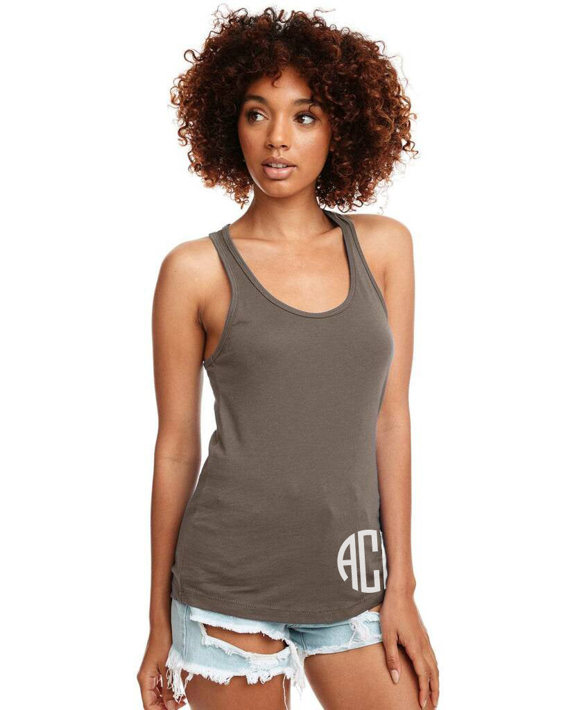 Next Level Fitted Tanks (Blank OR Monogrammed)