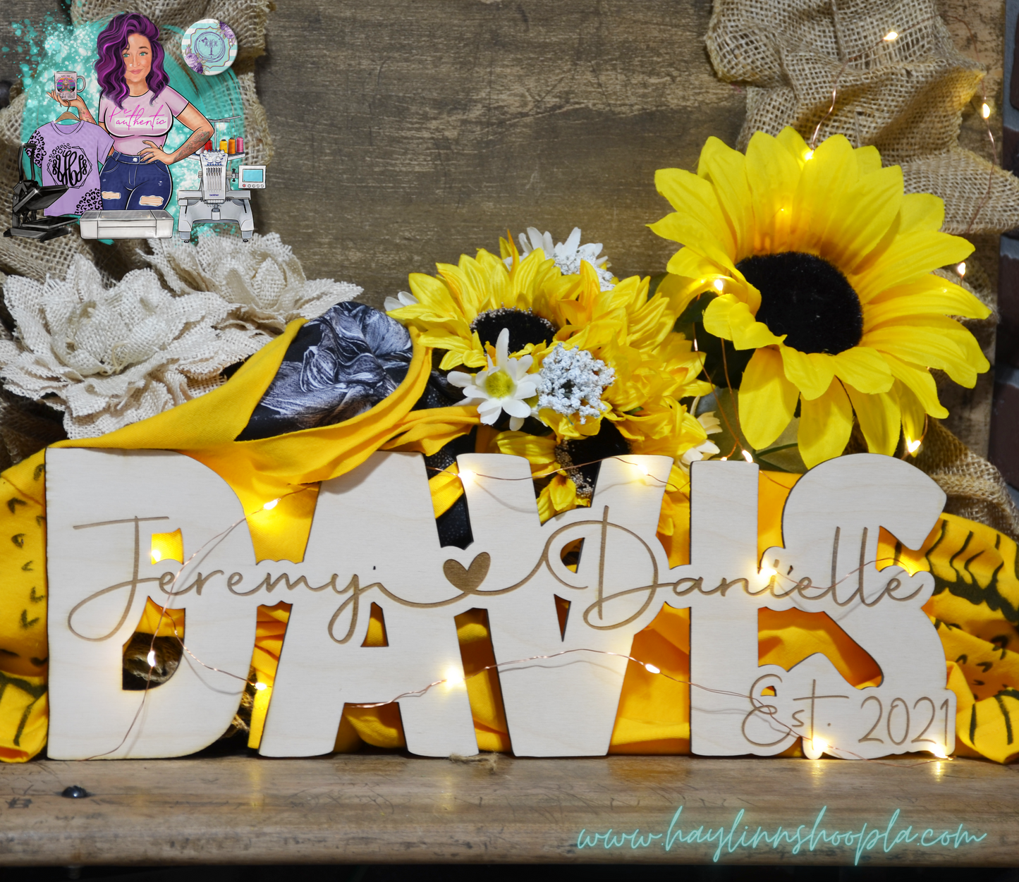 Various Name Engraved Sign