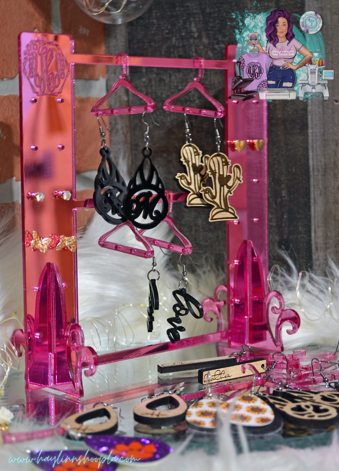 "Closet Inspired" Earring Display