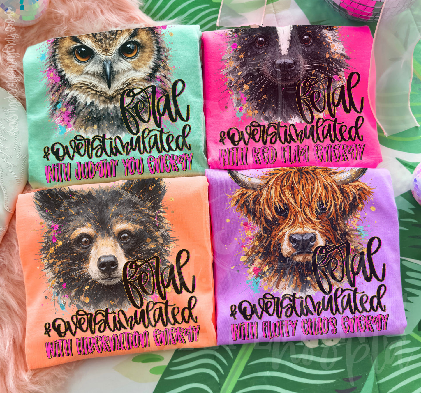 Feral & Overstimulated [with______ energy]: INSTANT DOWNLOAD