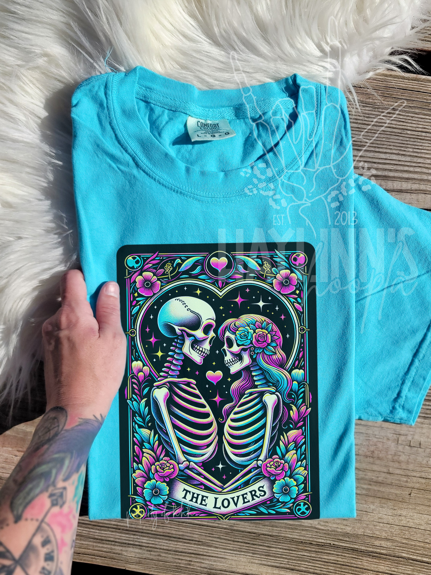 Unhinged & Relatable VIVID Tarot Card Tees