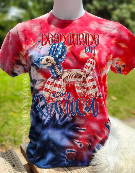 Dead Inside but 'Merica CUSTOM APPAREL