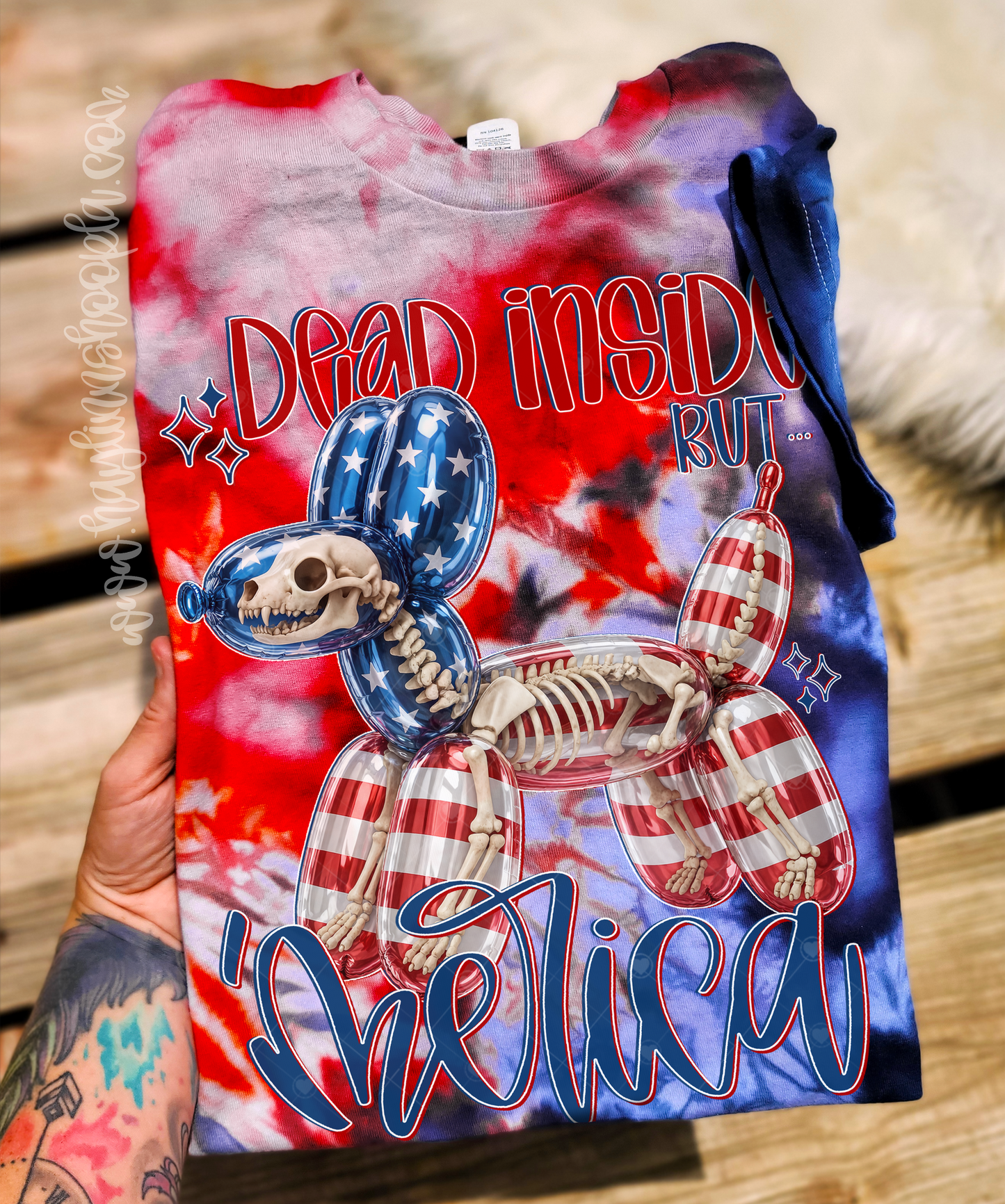 Dead Inside but 'Merica CUSTOM APPAREL