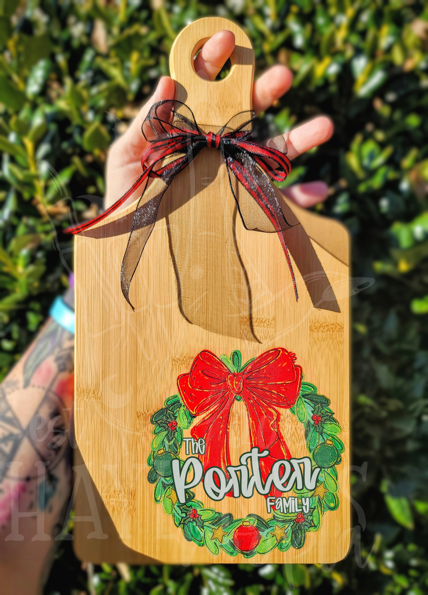 The Holiday Wreath Board