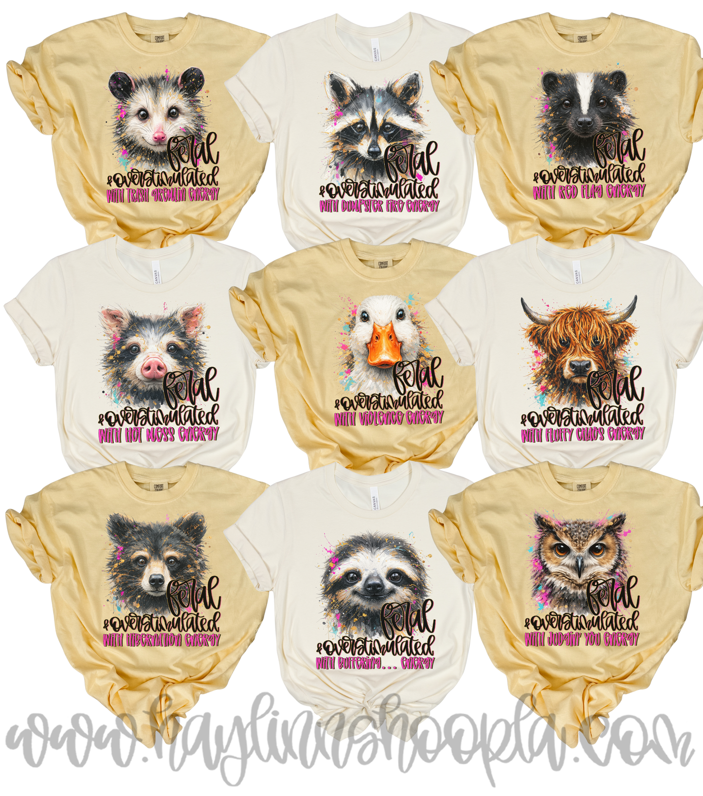 Feral & Overstimulated [with______ energy]: INSTANT DOWNLOAD