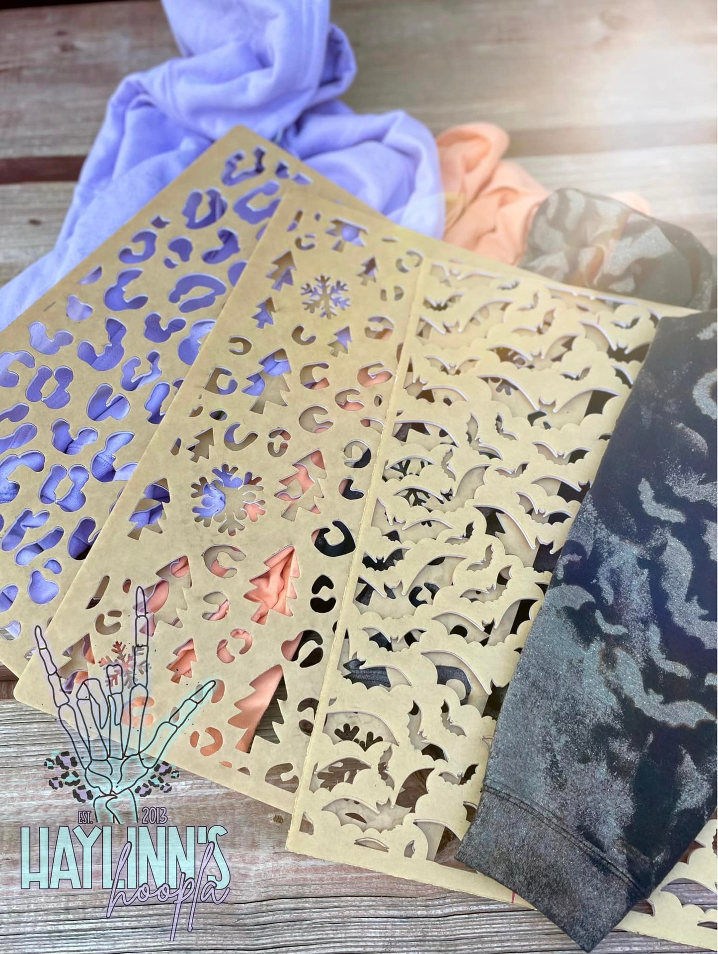Reusable Acrylic Stencils {EXTRA LARGE}