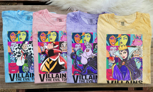 Villains: The Evil Tour {FACEBOOK EXCLUSIVE} Tee