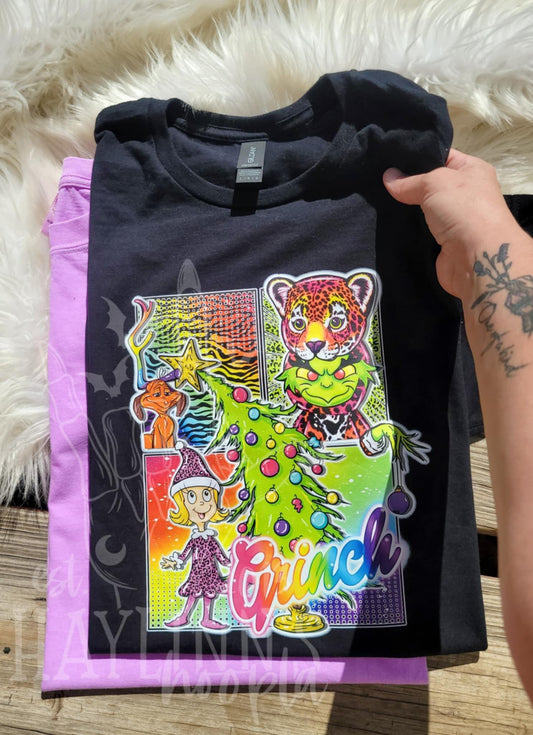 Neon Gr*nch FACEBOOK EXCLUSIVE Tee