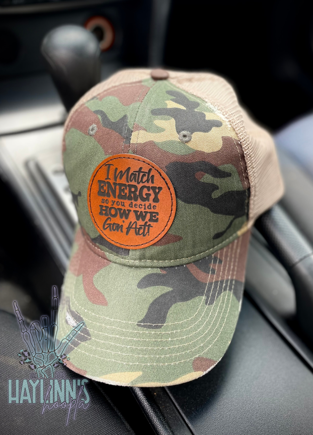 Personalized Distressed Hats