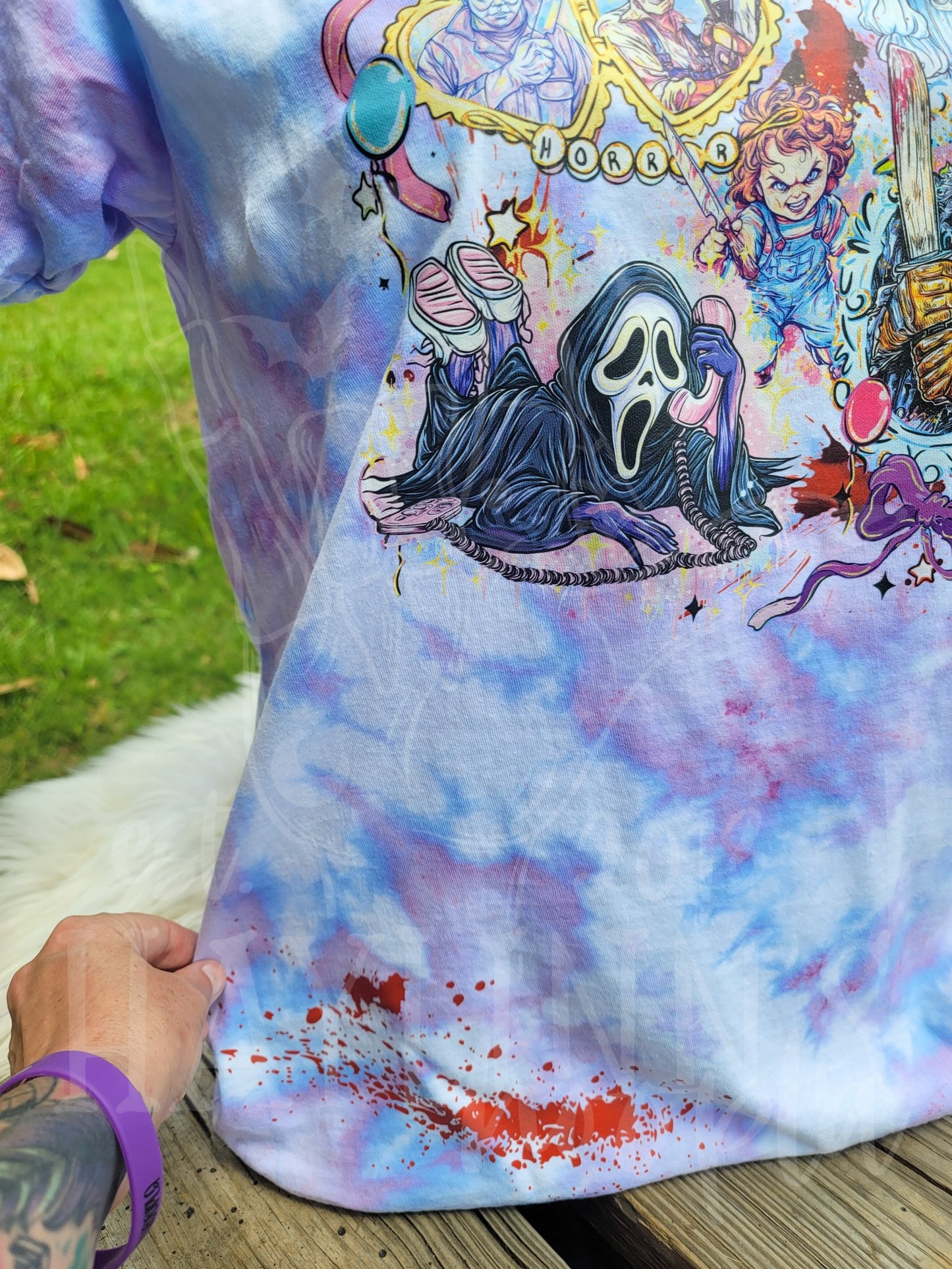 Horror Cutie Carnival Tee: K*ller Edition and MATCHING BLANKS
