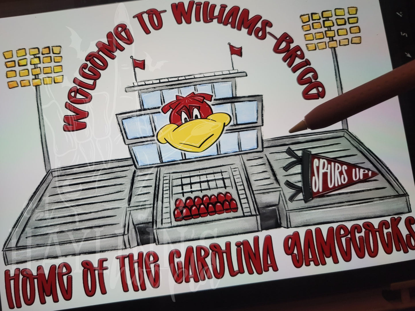 Welcome to the Mayhem [Stadium Edition]: CUSTOM DIGITAL DESIGN