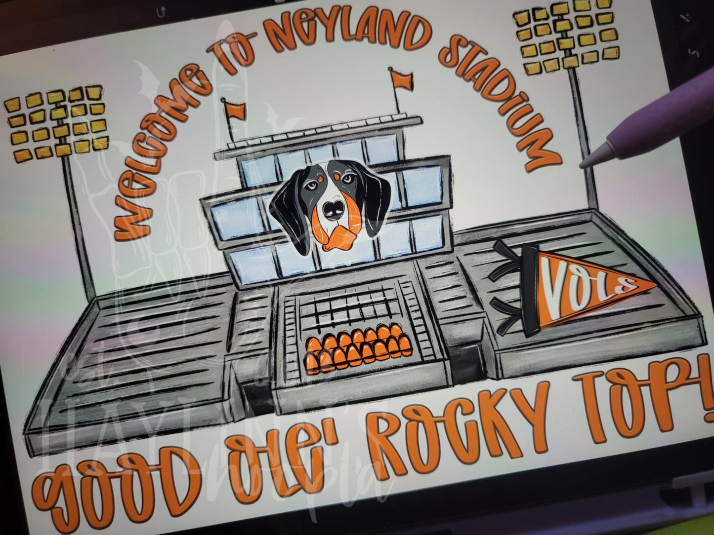 Welcome to the Mayhem [Stadium Edition]: CUSTOM DIGITAL DESIGN