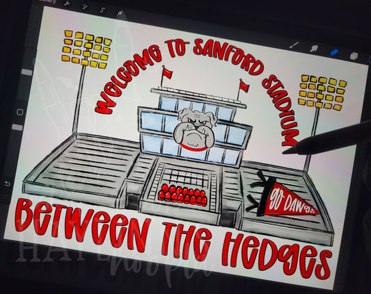 Welcome to Sanford Stadium INSTANT DOWNLOAD