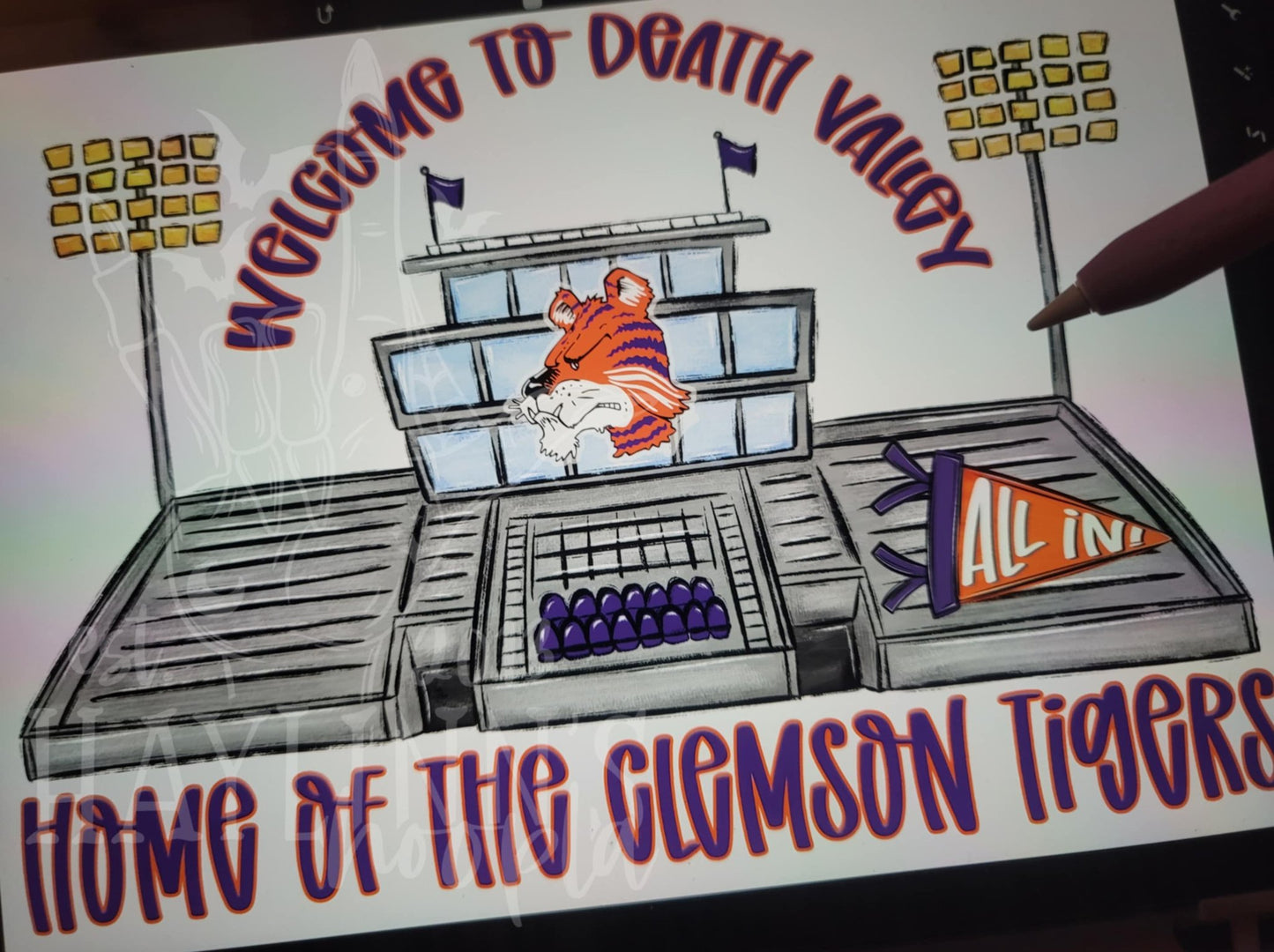 Welcome to the Mayhem [Stadium Edition]: CUSTOM DIGITAL DESIGN