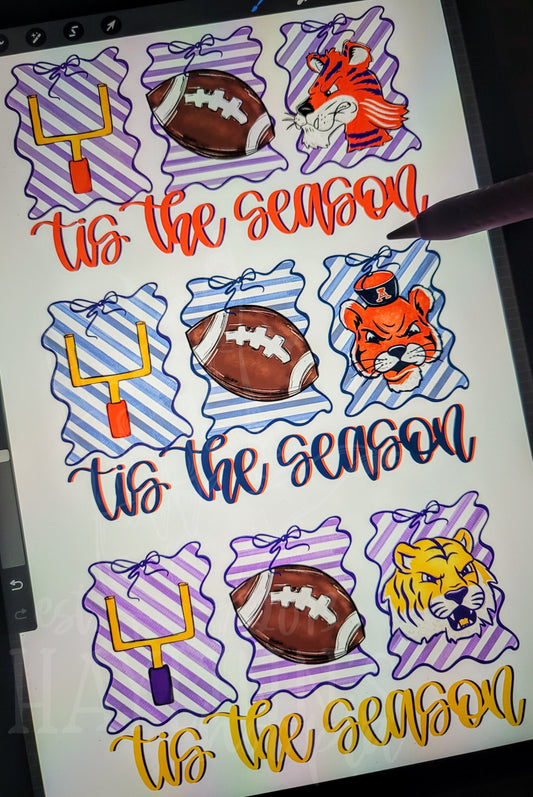 Tis The Season [SPORTS EDITION]: CUSTOM DIGITAL DESIGN