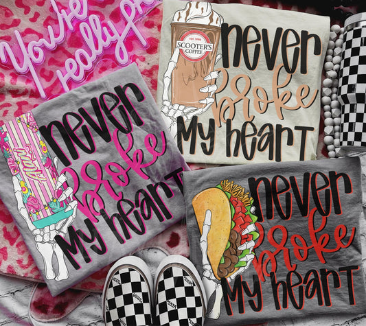 Never Broke My Heart: INSTANT DOWNLOAD