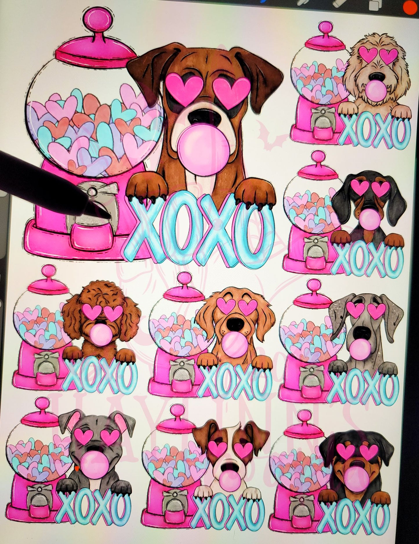 Dispensing Puppy Love: INSTANT DOWNLOAD