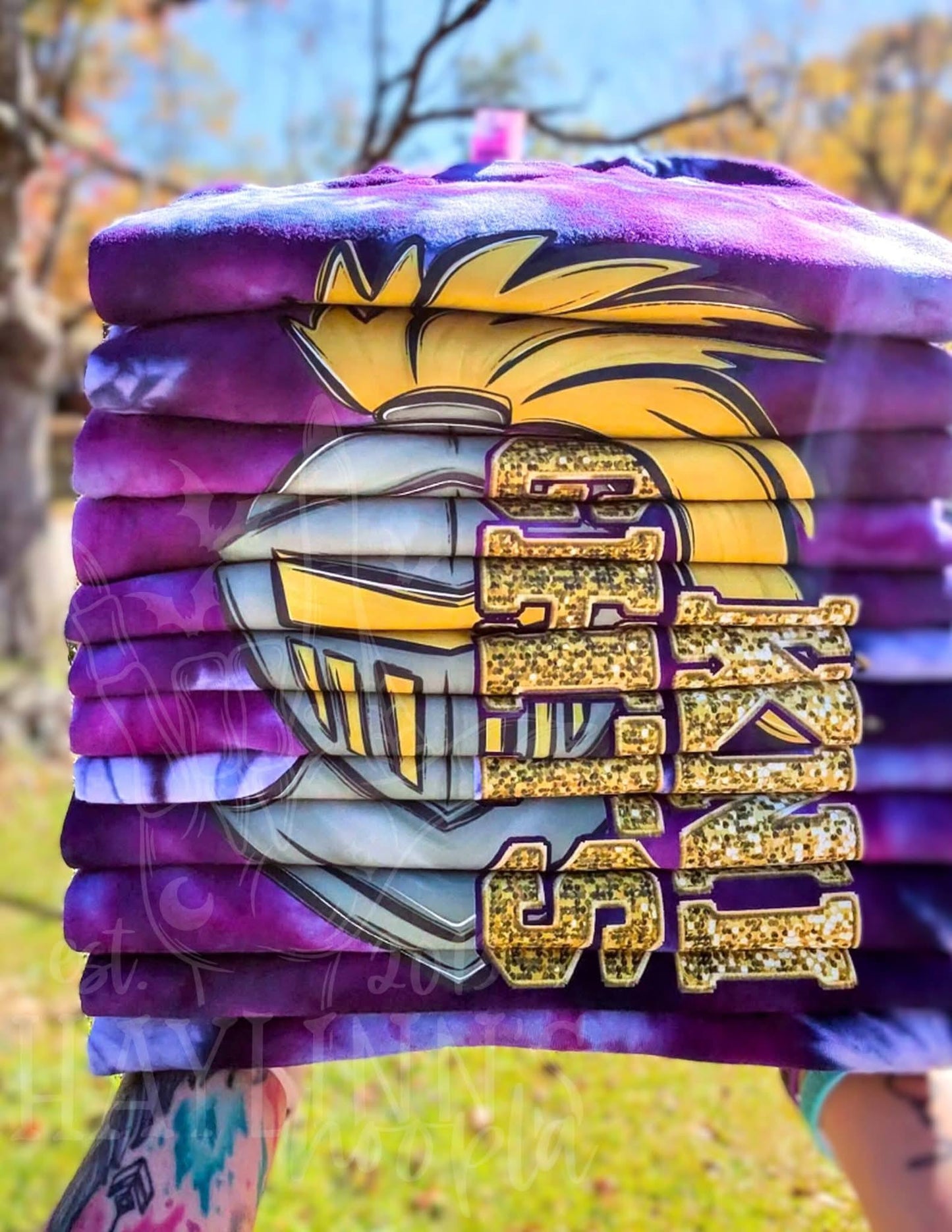 GameDay Glam [faux sequin/faux embroidery]: CUSTOM DIGITAL DESIGN