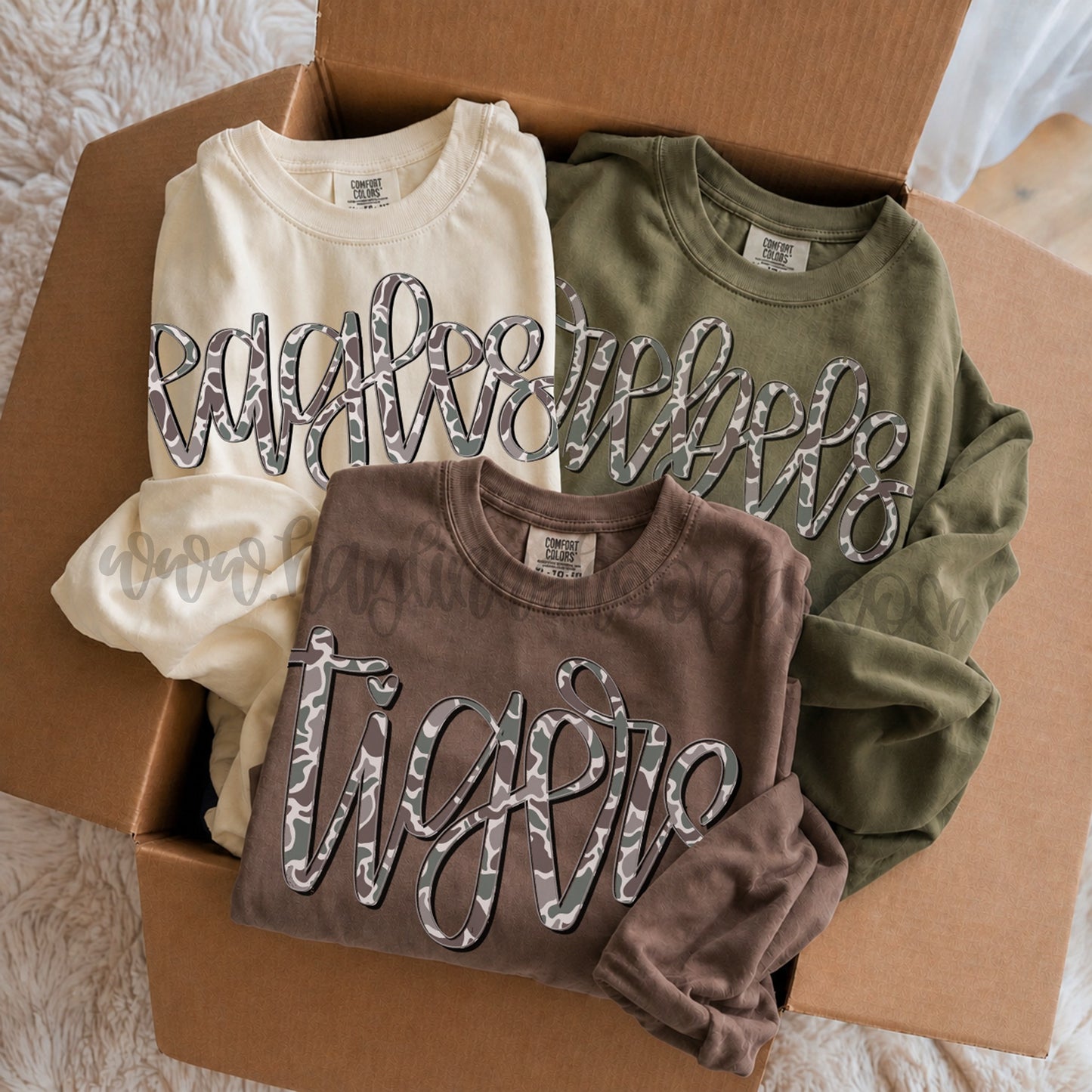 Hoopla Handlettered Mascot CUSTOM APPAREL